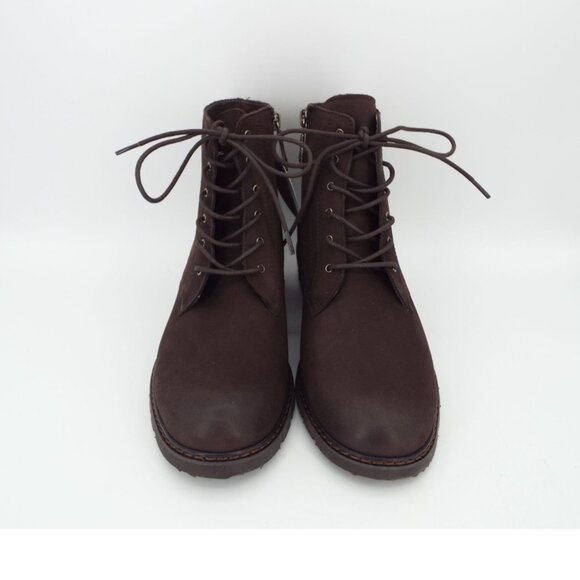 Blondo Vinny Brown Nubuck Leather Waterproof Ankle Boots Size 7M - Picture 3 of 14